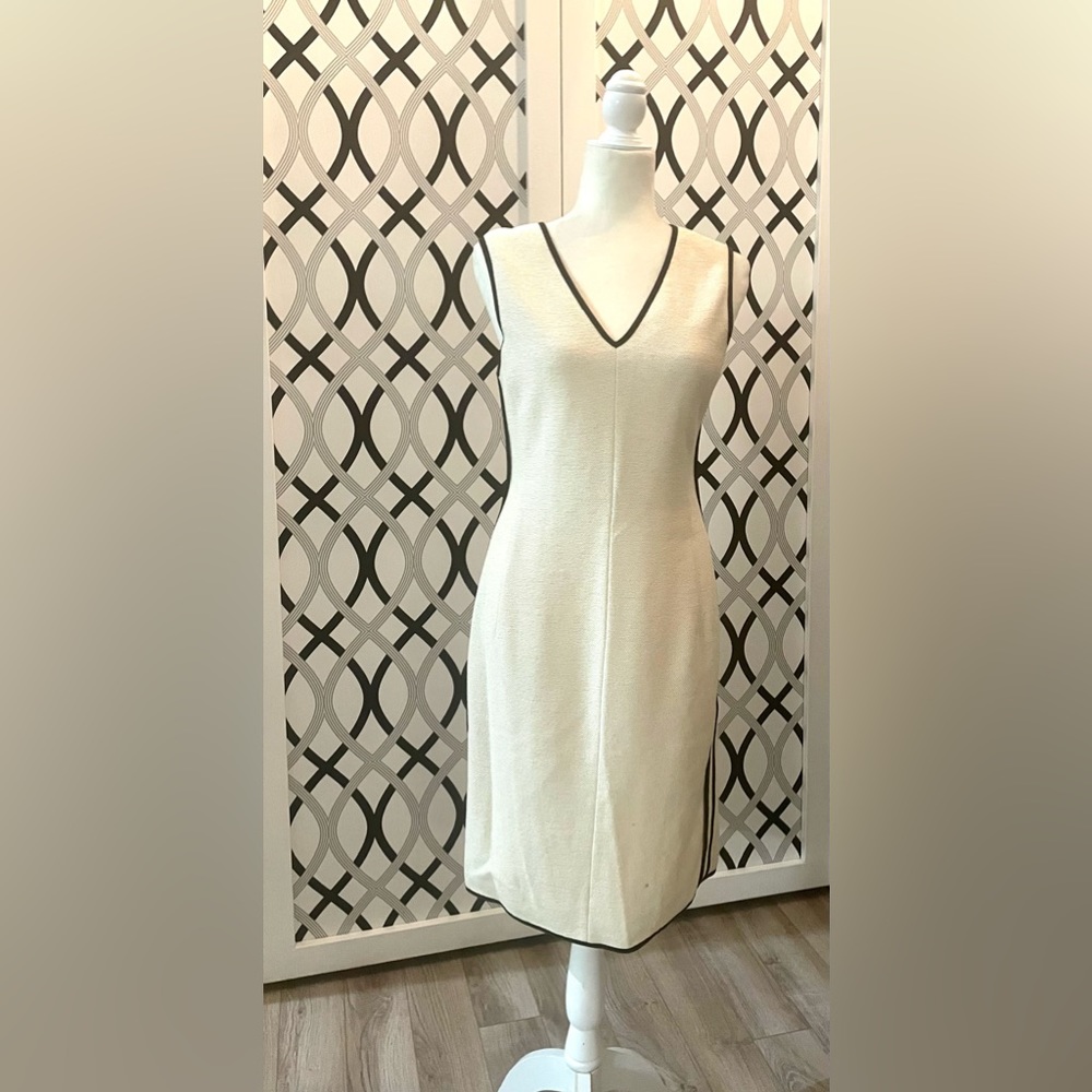 Lida Baday V neck sleeveless dress size 10.